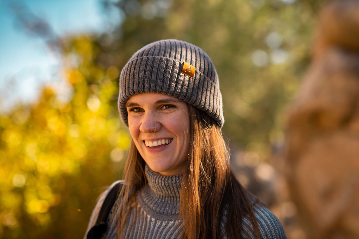Merino Wool Beanie - Charcoal