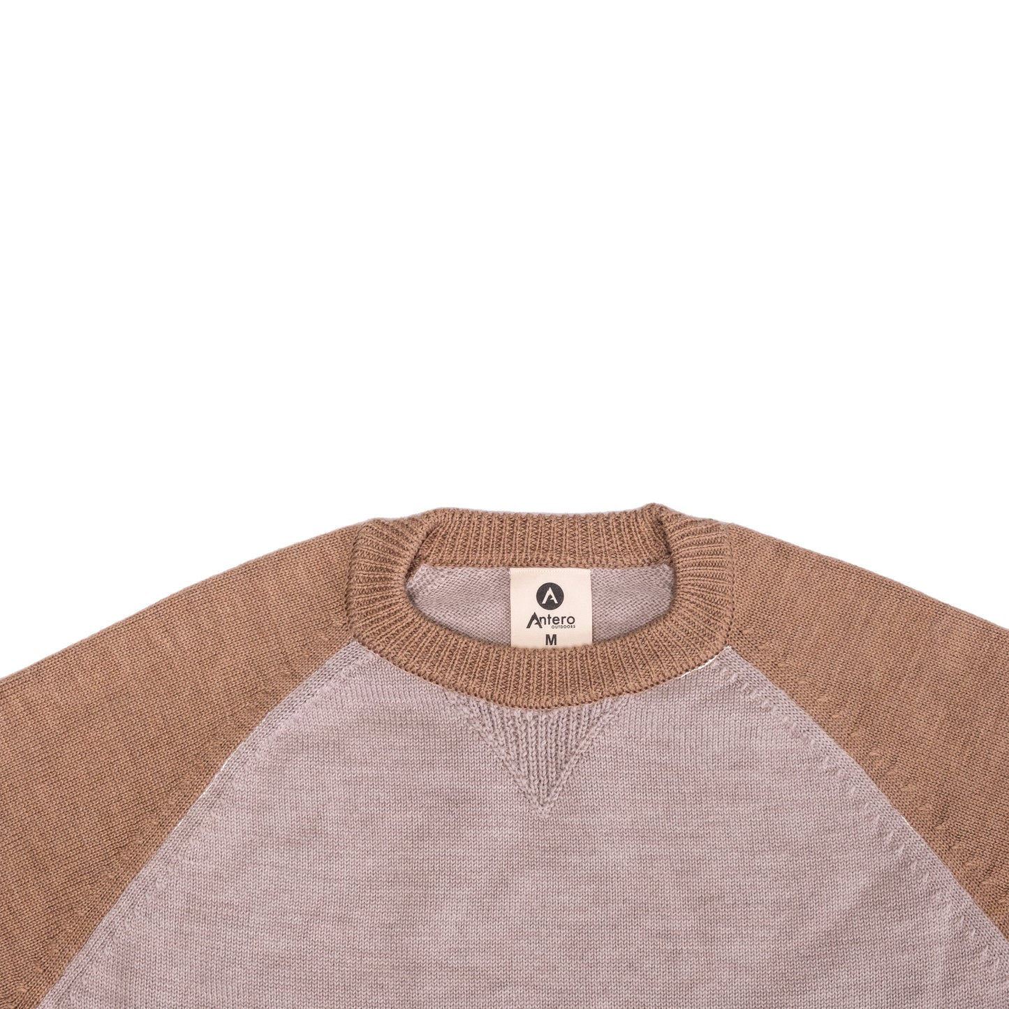 Colorado Merino Wool Sweater-Sand/Tan