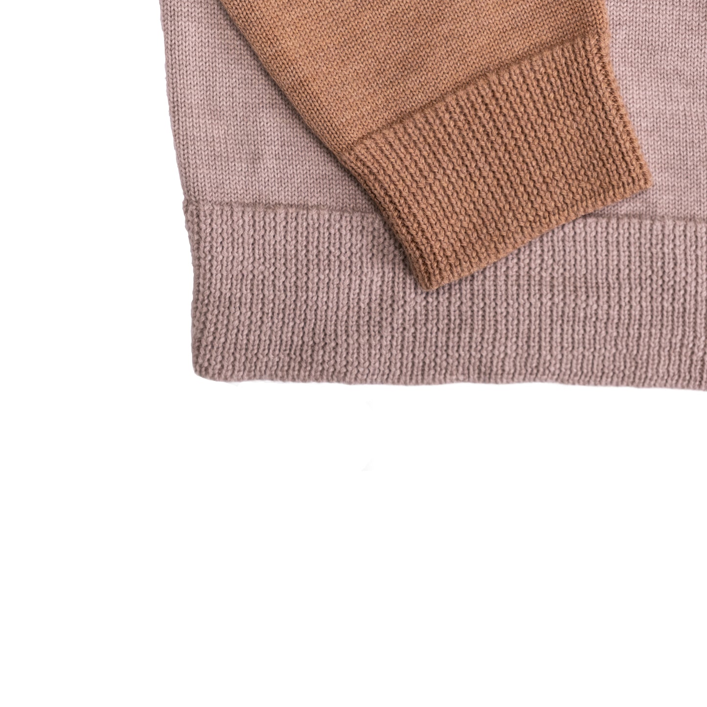 Colorado Merino Wool Sweater - Sand/Tan