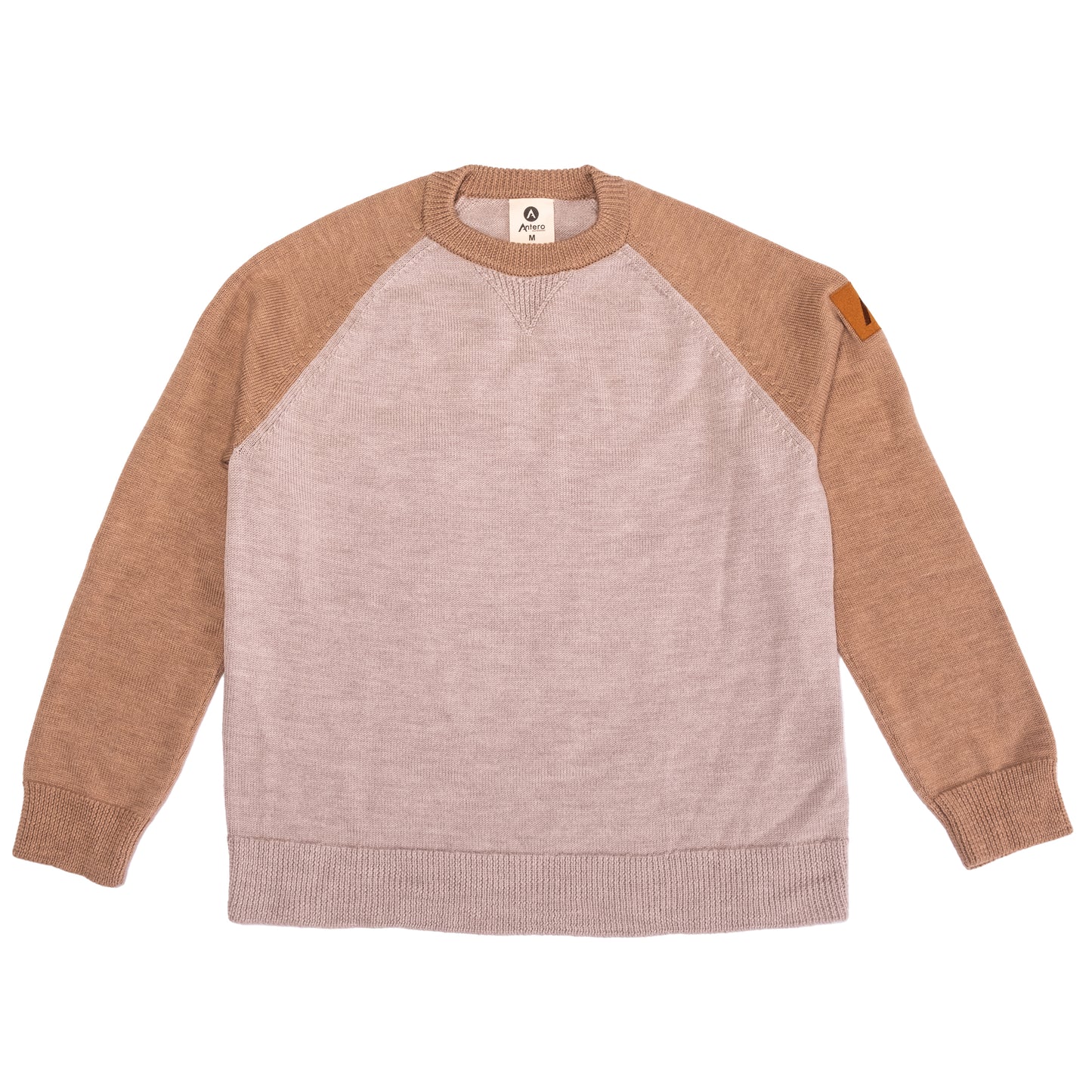 Colorado Merino Wool Sweater - Sand/Tan