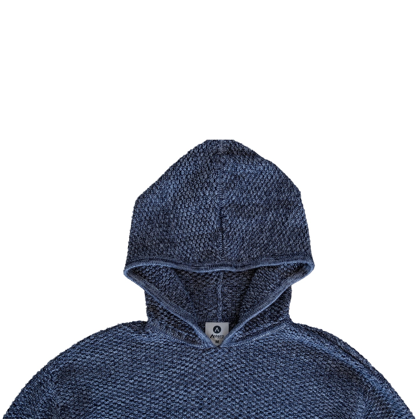Riverside Hoodie Sweater-Indigo / Grey