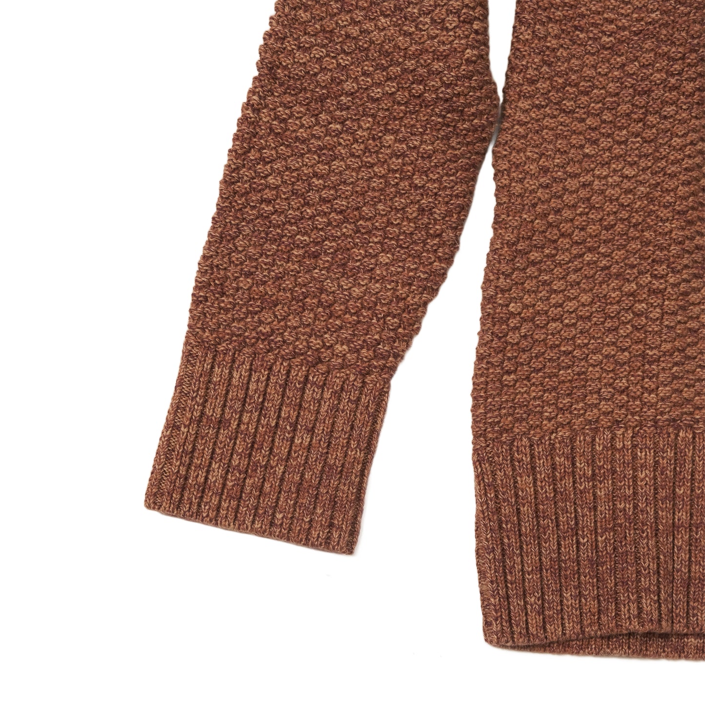 Riverside Hoodie Sweater -Burgundy / Sand