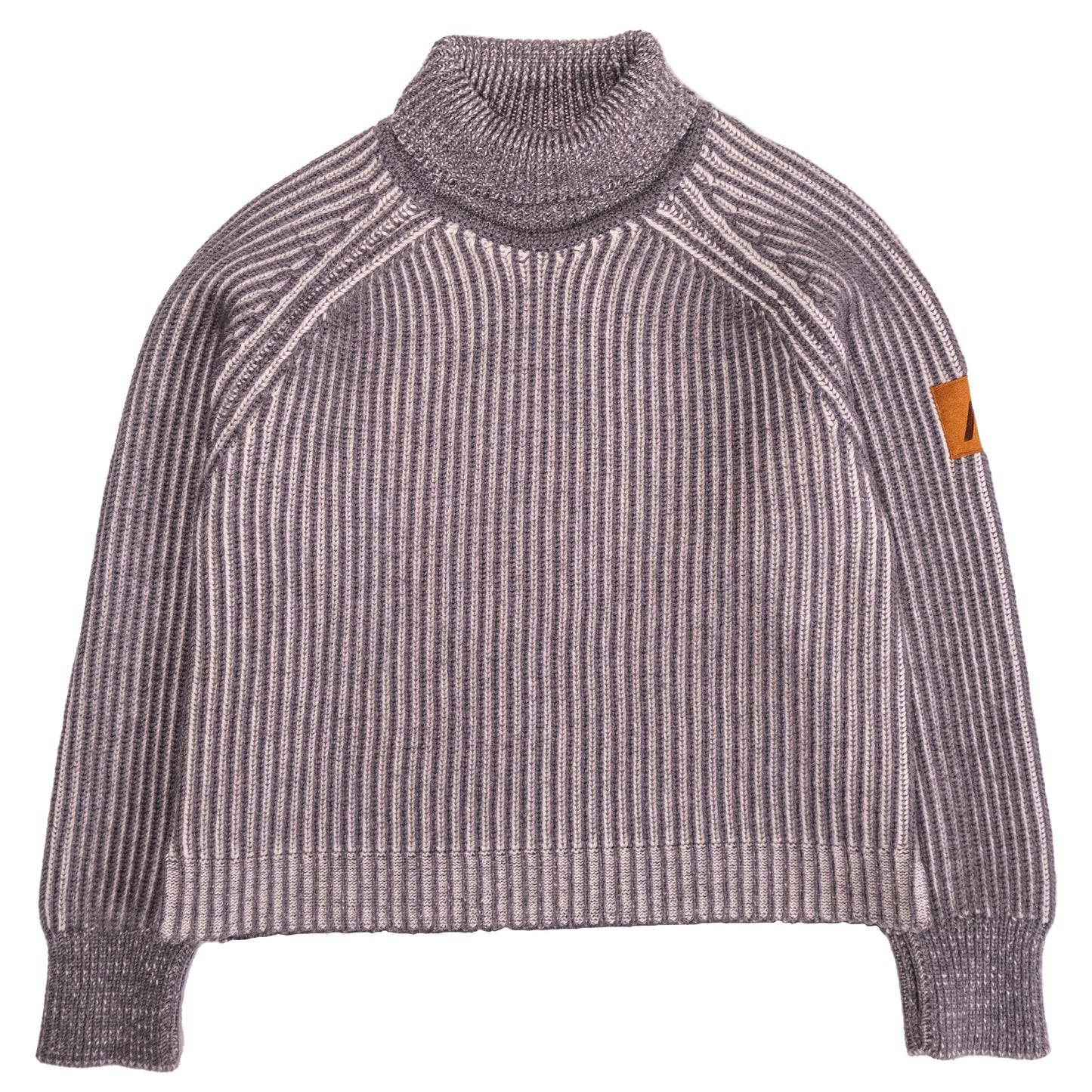 Women's Mesa Merino Wool Sweater - Grey / Natural