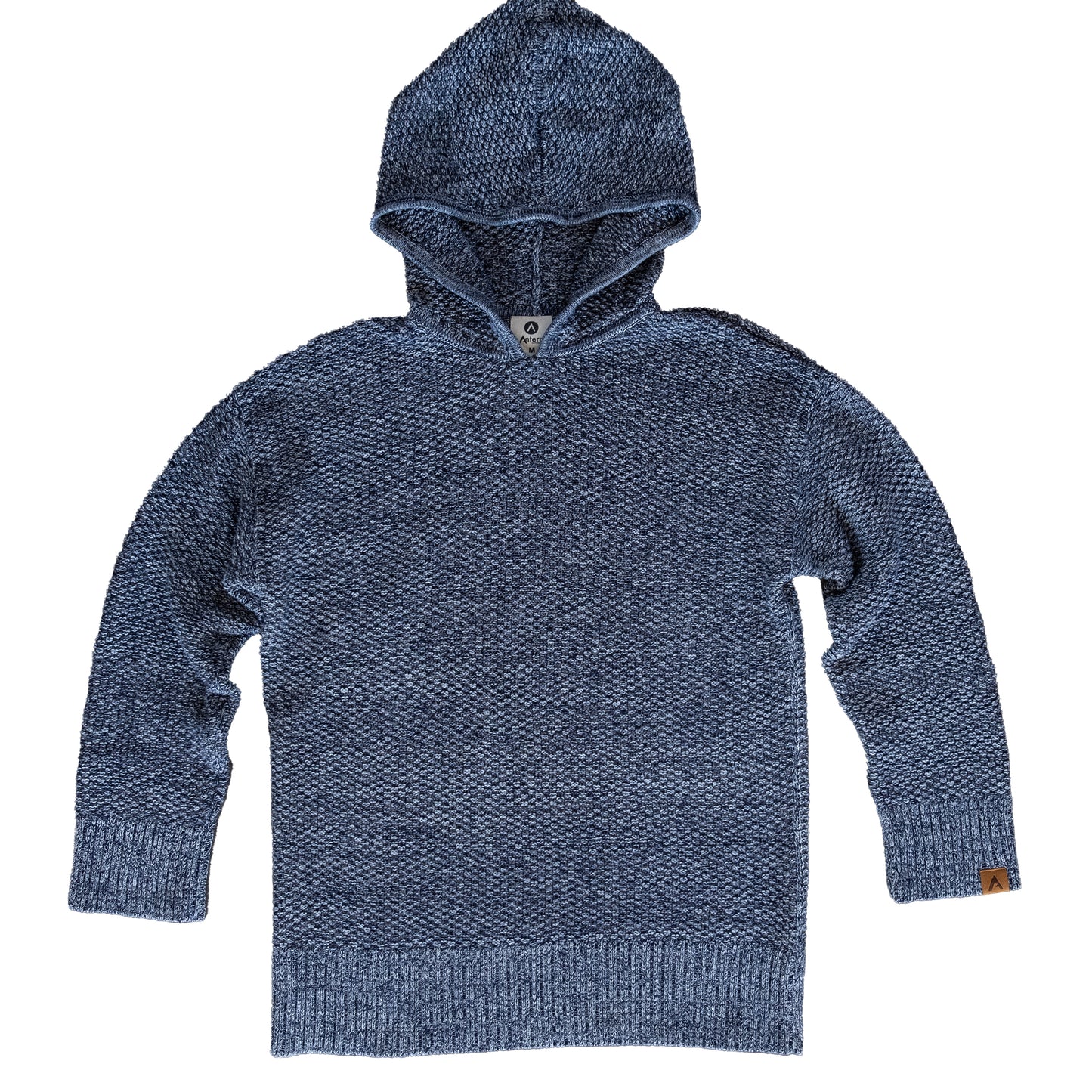 Riverside Hoodie Sweater - Indigo / Grey
