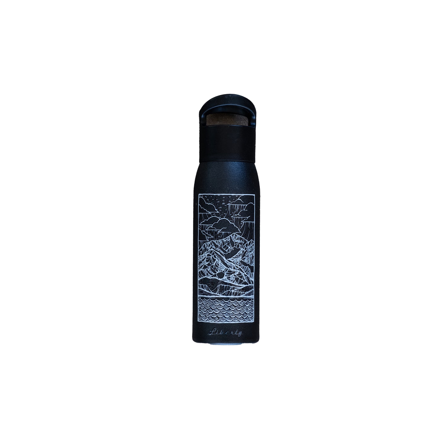 The Peak Water Bottle - Black