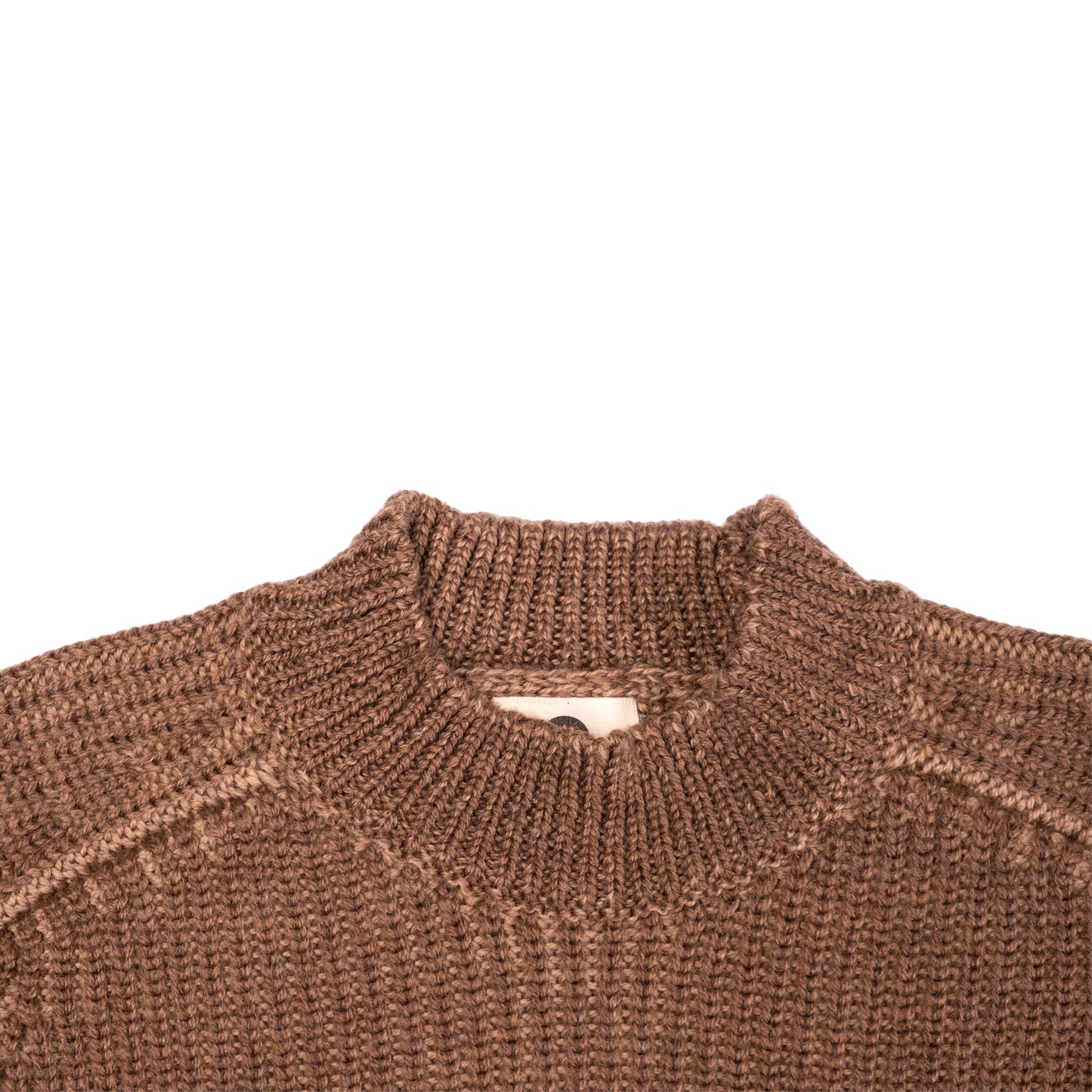 Men's Vista Merino Wool Sweater -  Brown / Tan