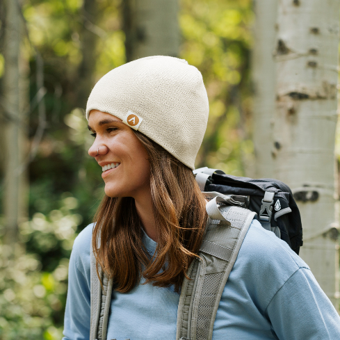 You know you love these!  From early mornings on the trail to cool evenings at the campsite.  This beanie will stretch to fit    Details  100% Cotton  1 Size Fits Most  2 Colors Black | Natural  Made in the USA